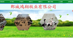 鄄城鴻*牧業(yè)有限公司網(wǎng)站建設新一代自助建站、智能建站系統