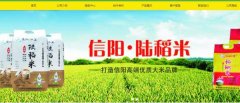 淮濱錦繡*淮現代農業(yè)有限公司網(wǎng)頁(yè)制作展示型案例作品