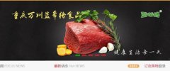 重慶市萬(wàn)州藍*絡(luò )食品有限公司網(wǎng)站設計有創(chuàng  )意的主題設計