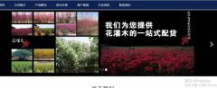 鄢陵縣建*園林綠化工程有限公司網(wǎng)頁(yè)制作平面設計案例作品