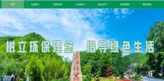 安吉國*環(huán)境科技有限公司制作網(wǎng)站有創(chuàng  )意的主題設計